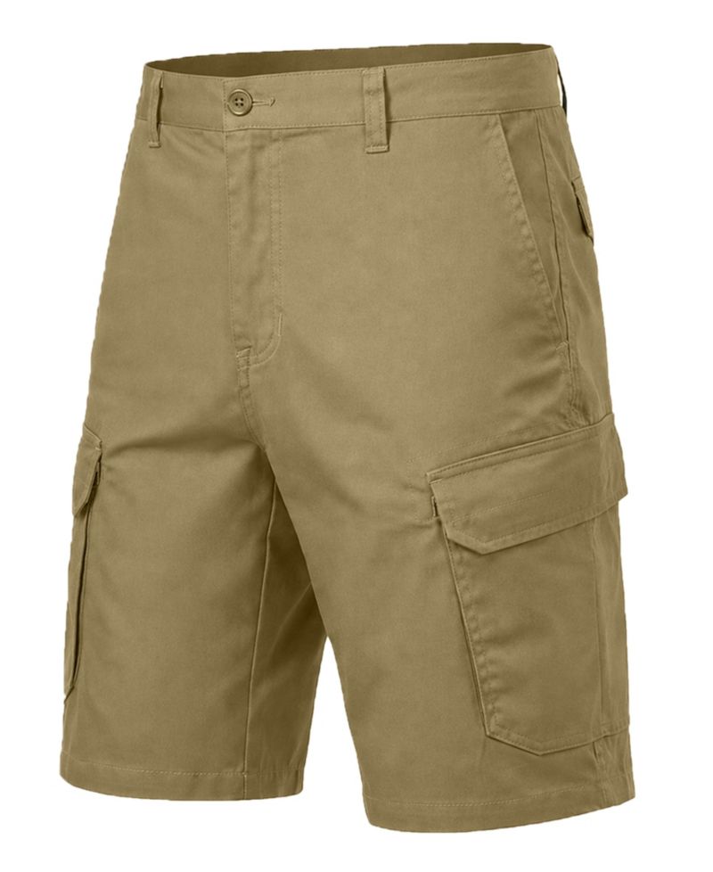 Men's Cotton Flex Stretch Cargo Shorts, 11" inseam