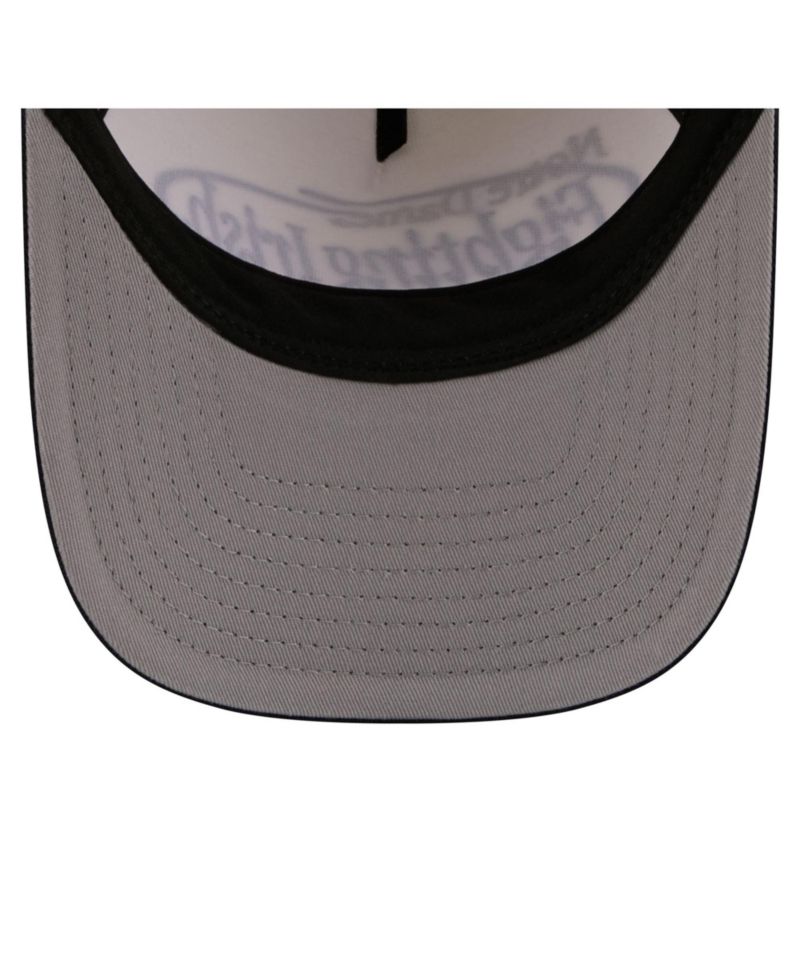 Men's Natural/Navy Notre Dame Fighting Irish Prepster 9FORTY M-Crown Adjustable Hat