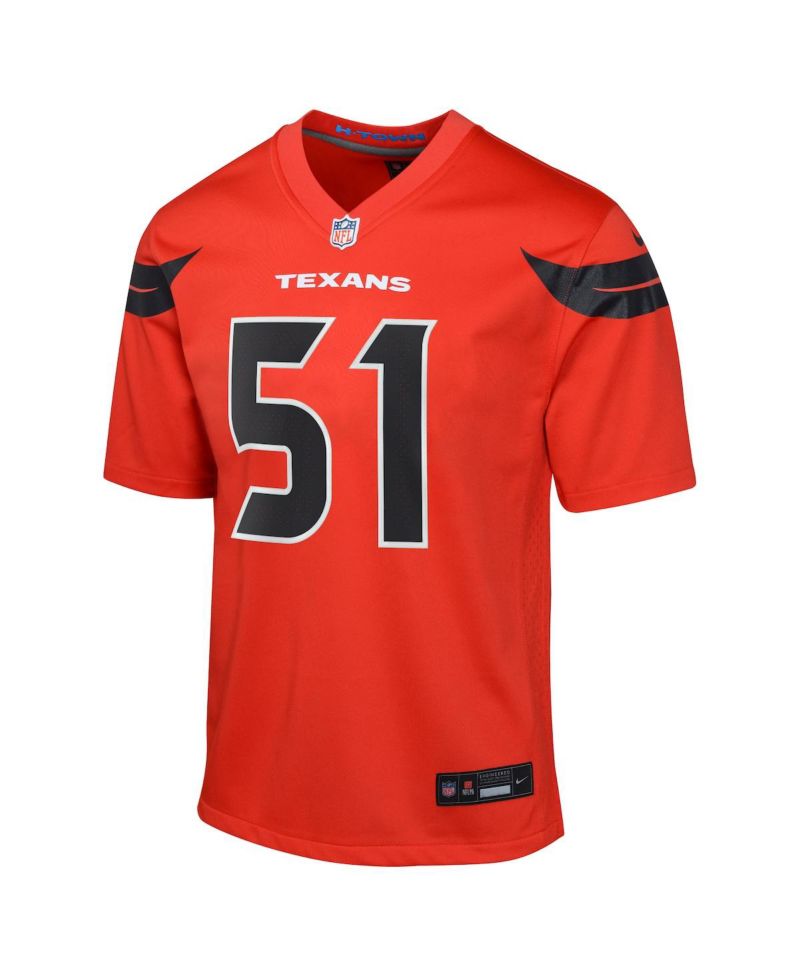 Big Boys and Girls Will Anderson Jr. Houston Texans Alternate Game Jersey