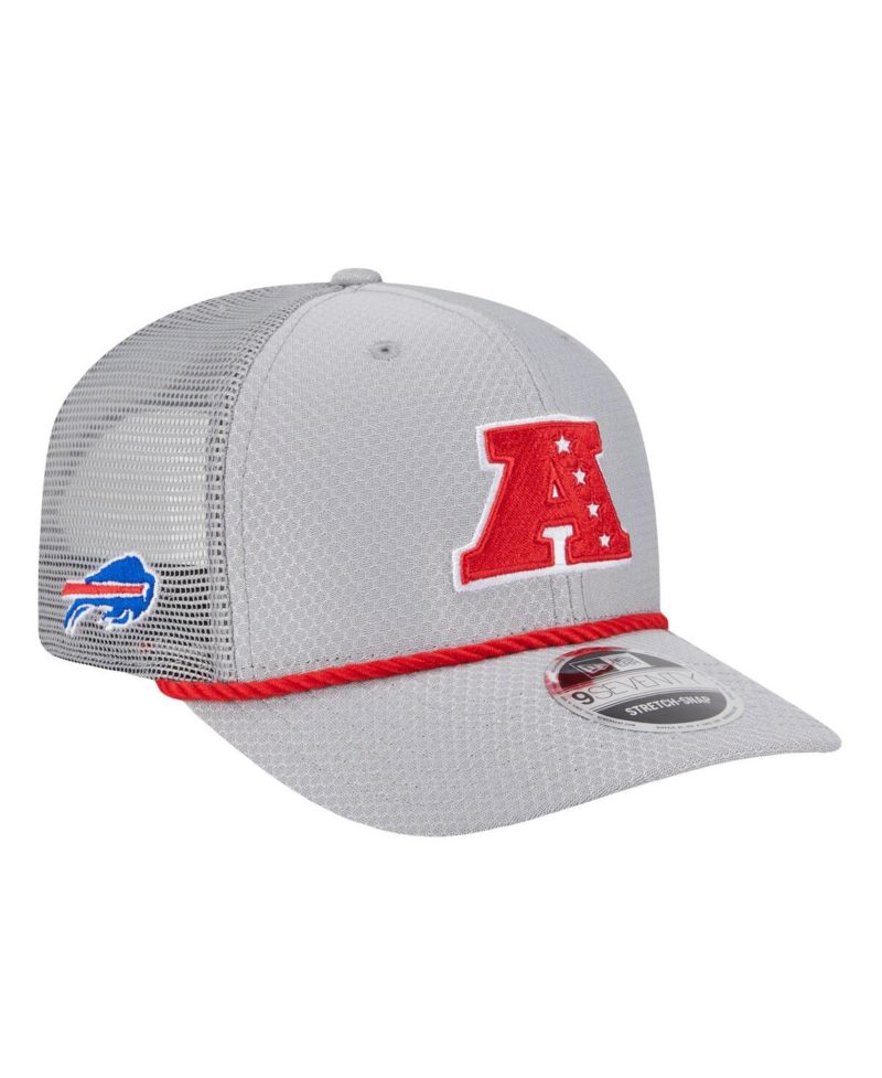 Men's Gray Buffalo Bills 2025 Pro Bowl 9SEVENTY Stretch-Snap Hat