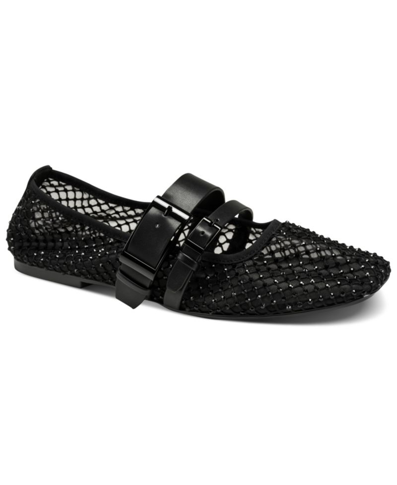 Women's Dade Mesh Buckle Ballet Flats
