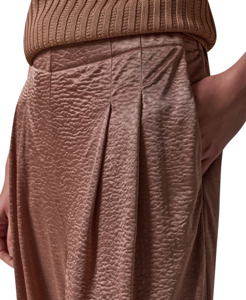 Women's Wide Leg Crinkle Pant