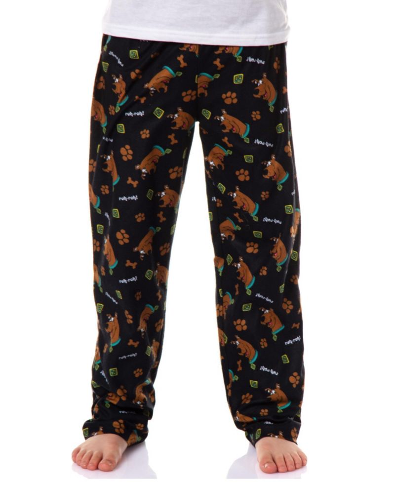 Boys' Ruh-Roh All-Over Tossed Print Sleep Kids Pajama Pants Loungewear