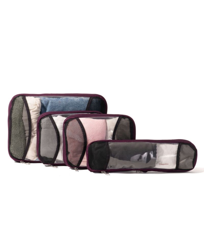 Zipper Compression 4-Piece Cube Set
