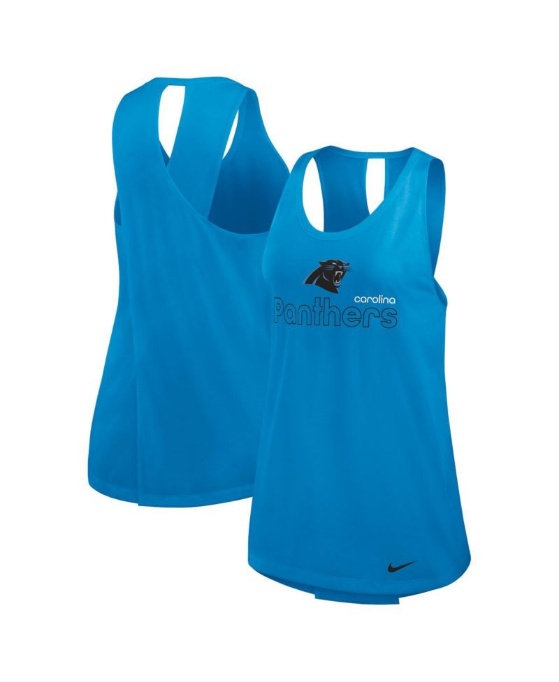 Women's Blue Carolina Panthers Performance Tank Top