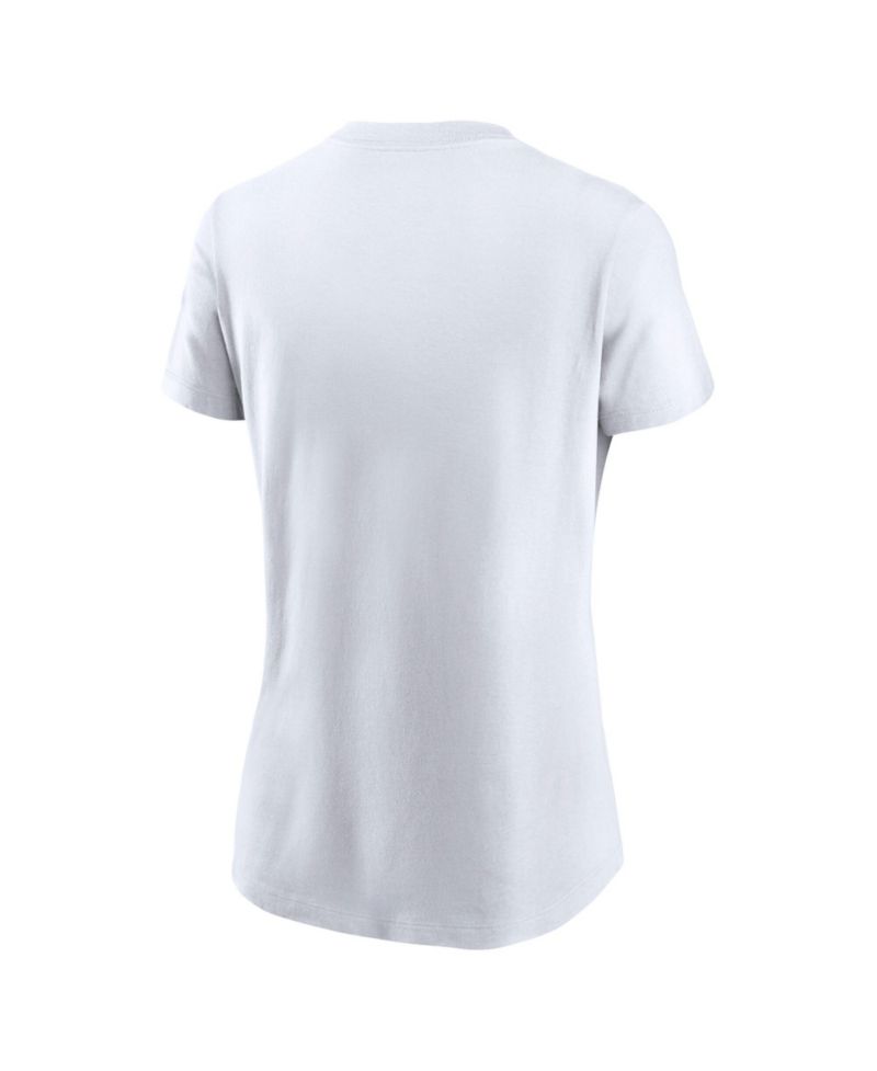 Women's White Colorado Rockies 2025 City Connect Wordmark T-Shirt