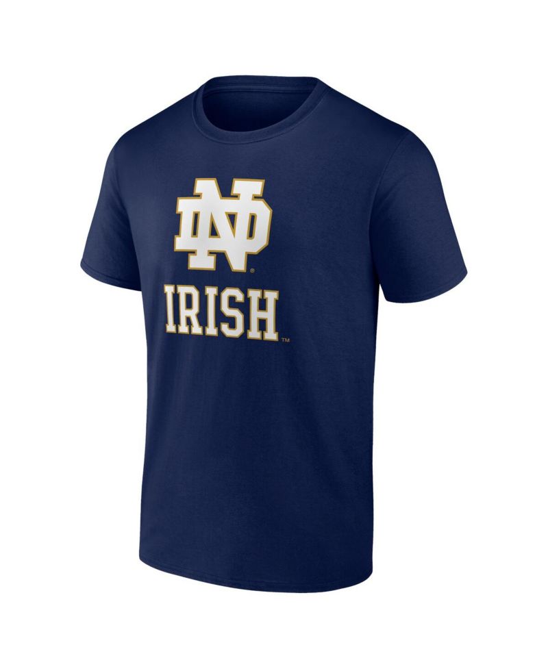 Men's Navy Notre Dame Fighting Irish Primary Logo T-Shirt