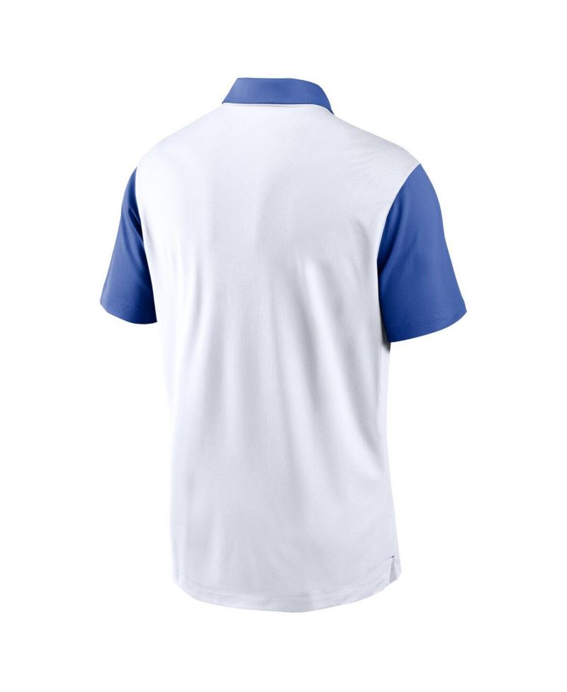 Men's White Duke Blue Devils Primetime Campus Vapor Performance Polo
