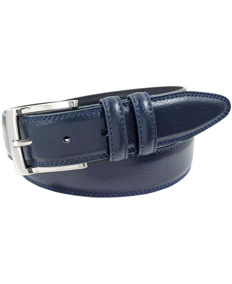 Men's Pebble Grain Leather Belt