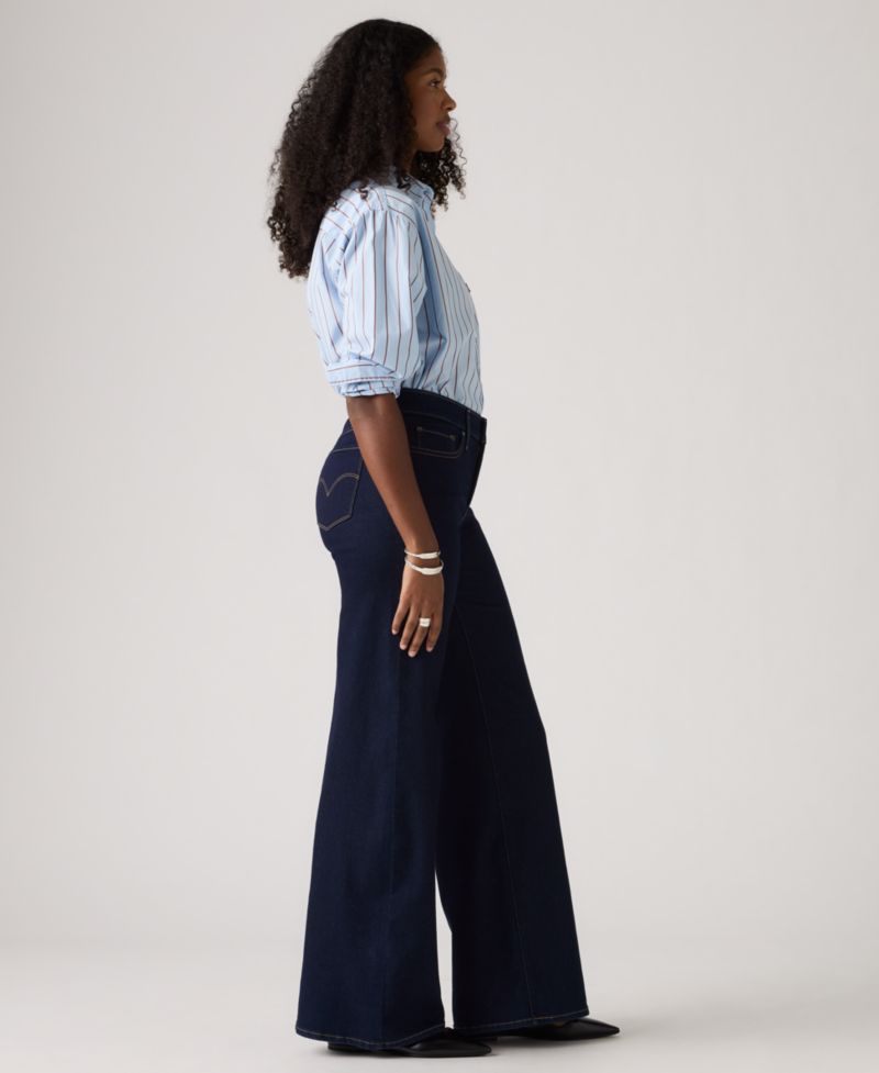 Women's 318 Shaping Stellar-Stretch Wide-Leg Jeans