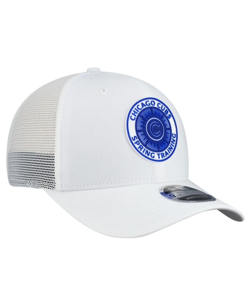 Men's White Chicago Cubs 2026 Spring Training Fan Pack 9SEVENTY Adjustable Trucker Hat