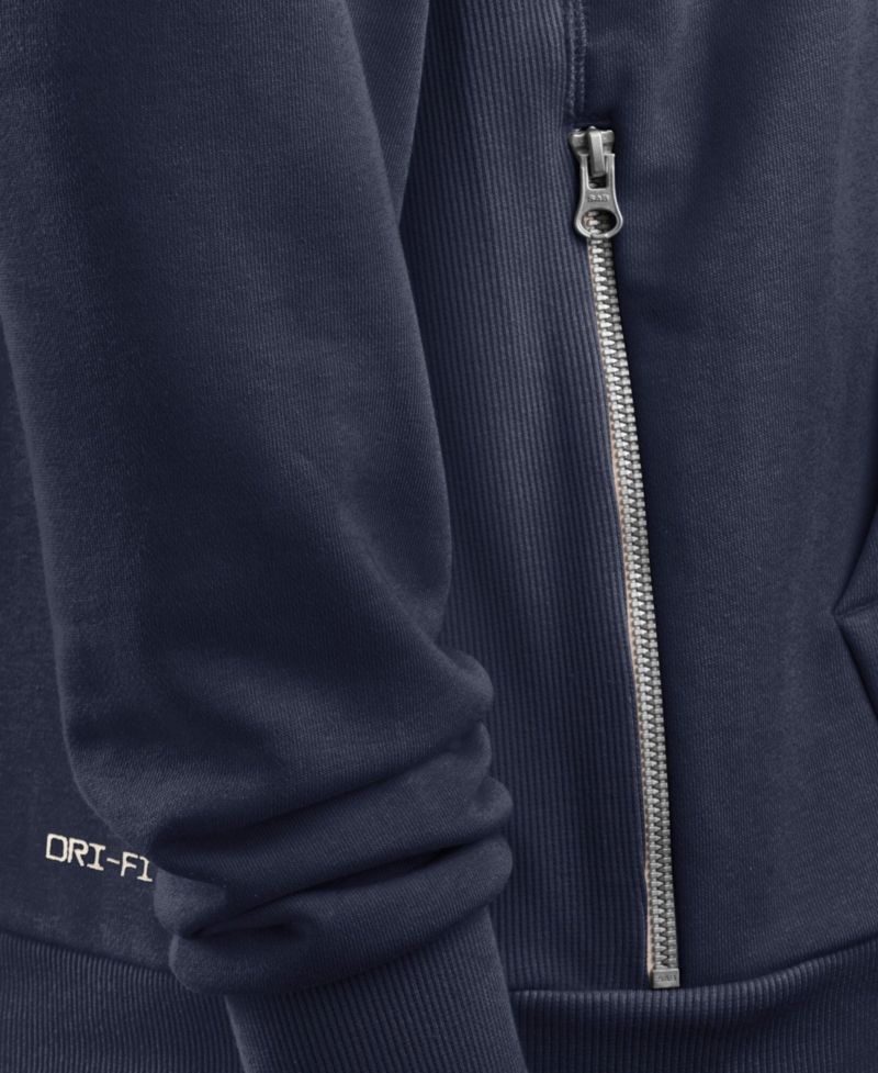Women's Navy Denver Broncos Sideline Standard Issue Dri-FIT Hoodie