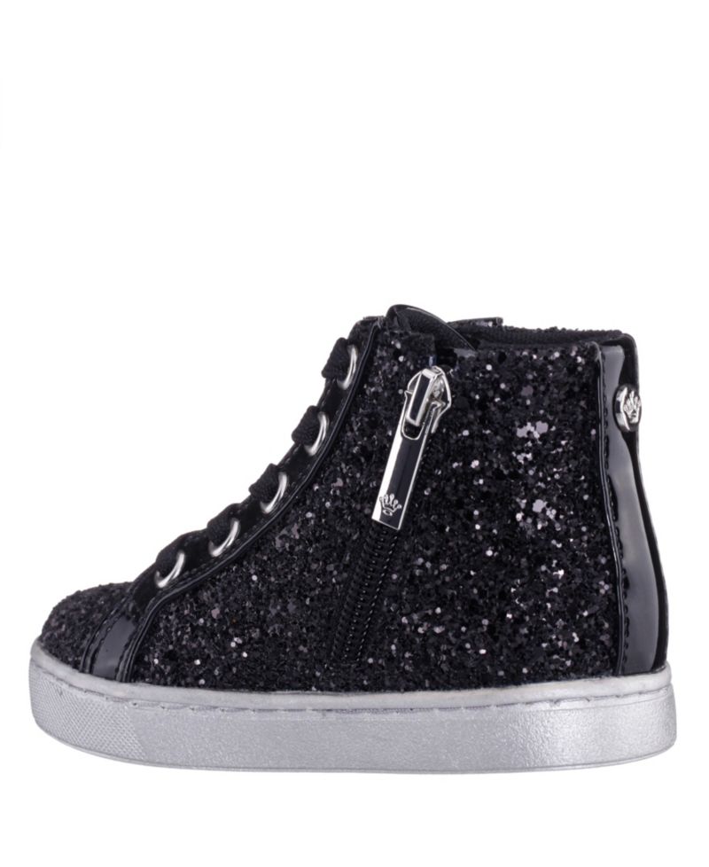 CASS Little Glitter High Top Sneakers