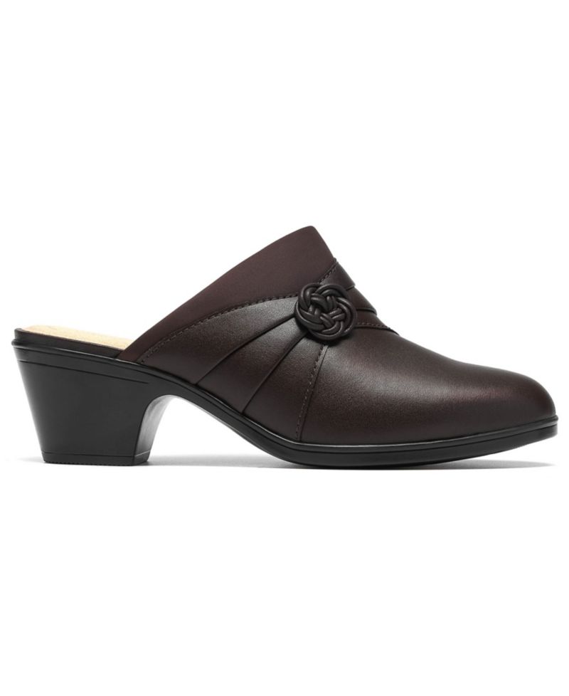 Women's Emily2 Eliza Block Heel Leather Mules