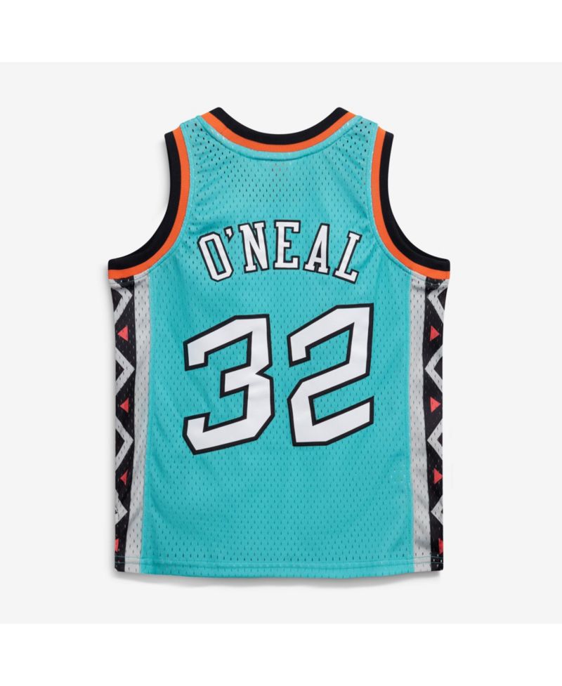 Big Boys and Girls Mitchell Ness Shaquille O'Neal Teal 1996 NBA All-Star Game Hardwood Classics Swingman Jersey