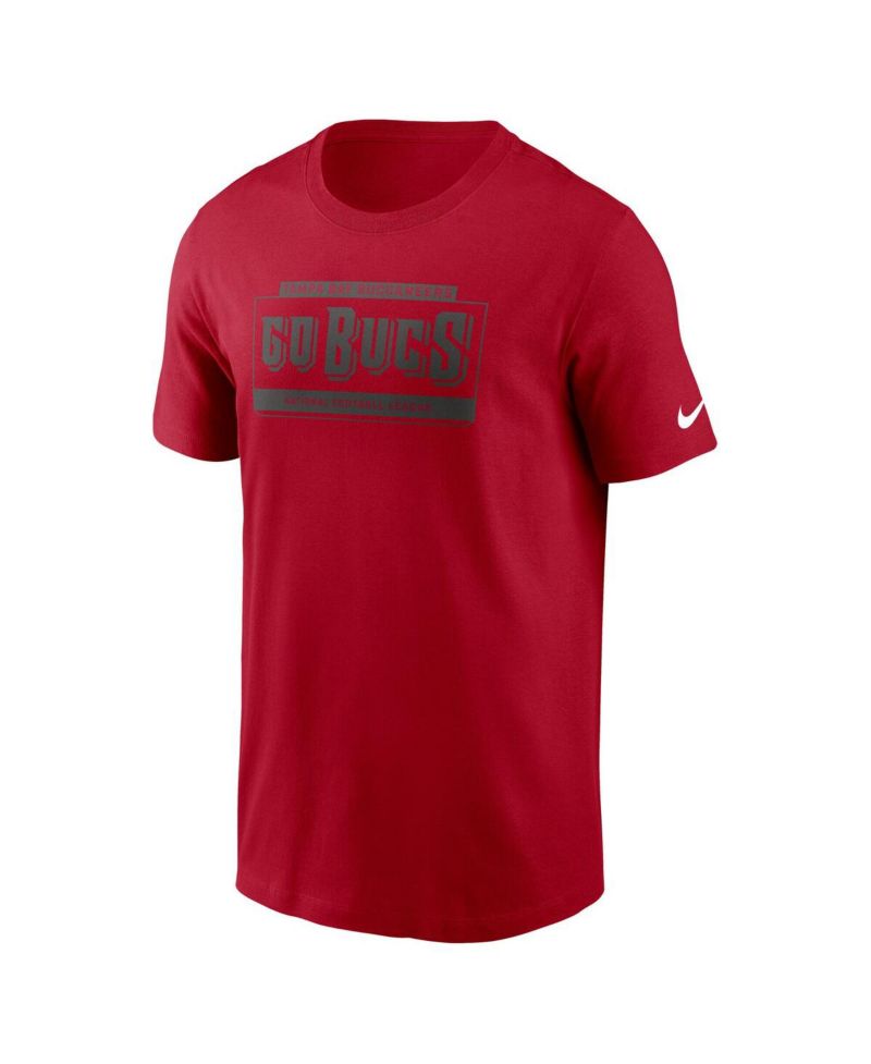 Men's Red Tampa Bay Buccaneers Primetime Local Essential T-Shirt