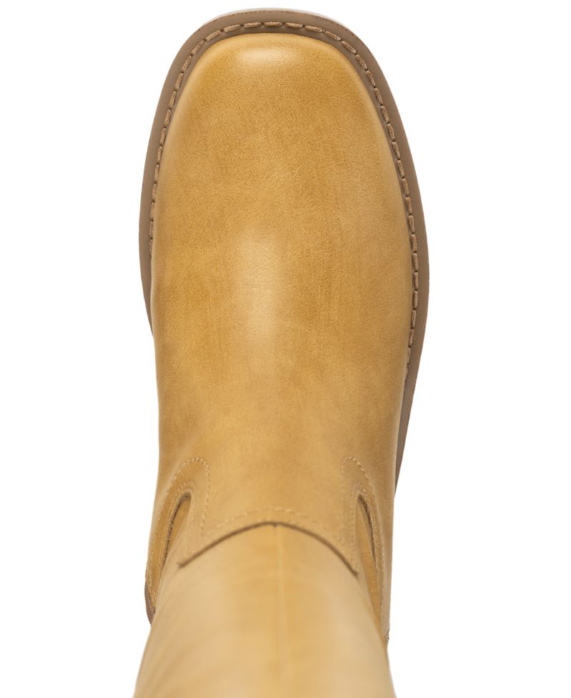 Women's Warblerr Square Toe Tall Boots, Created for Macy's, Regular & Wide Calf