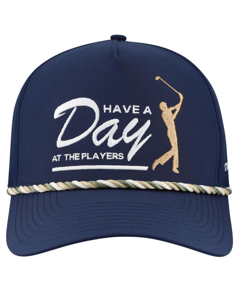 Men's Navy THE PLAYERS Retro Rope Have A Day Adjustable Hat