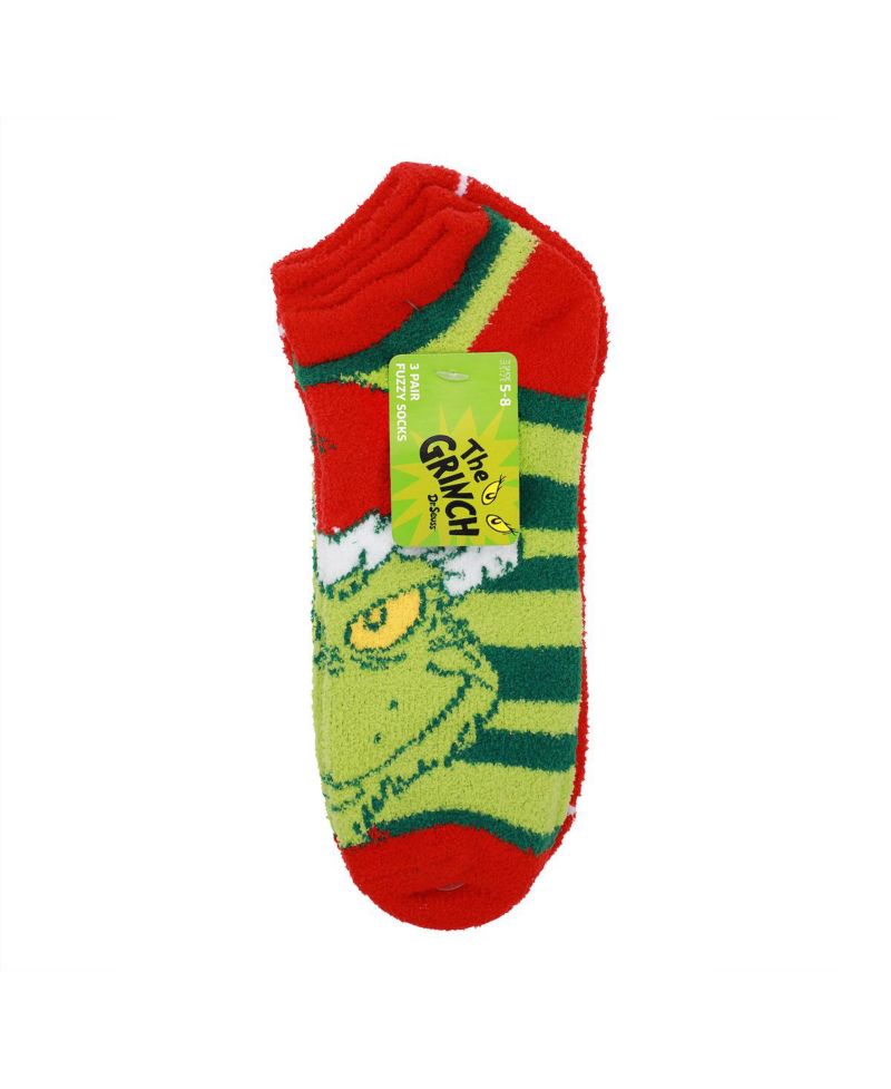 Women's Chenille Adult Ankle Socks (Pack of 3)