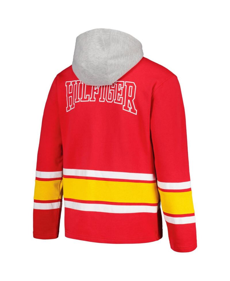Men's Red Kansas City Chiefs Ivan Fashion Pullover Hoodie