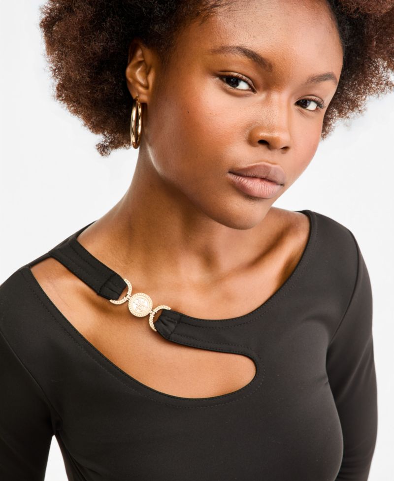 Women's Long Sleeve Eleanor Buckle Top