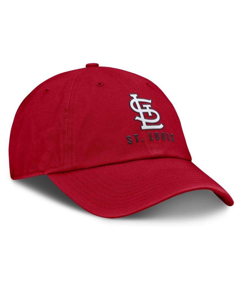 Women's Red St. Louis Cardinals Club Adjustable Hat