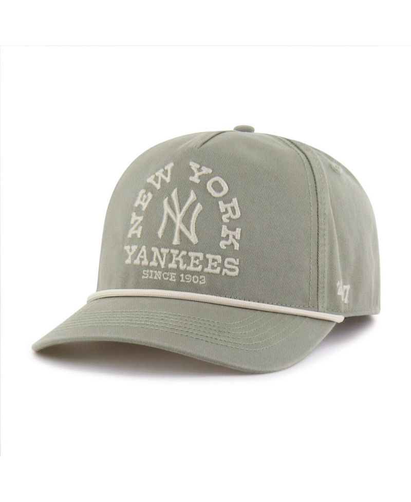 Men's Olive New York Yankees Canyon Ranchero Hitch Adjustable Hat