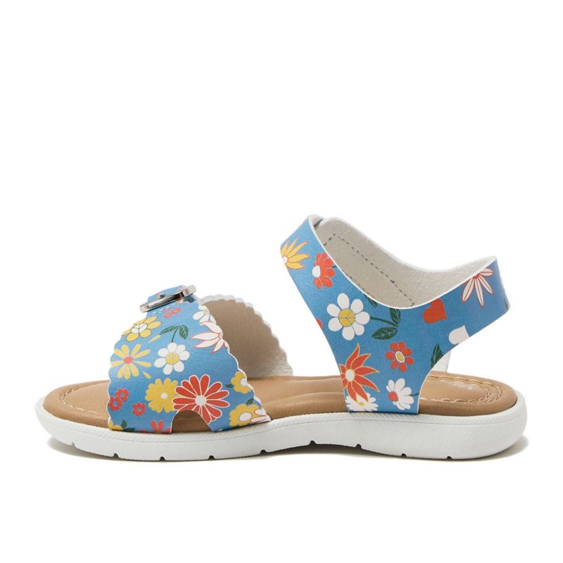 Toddlers Easy On Scalloped Sandals