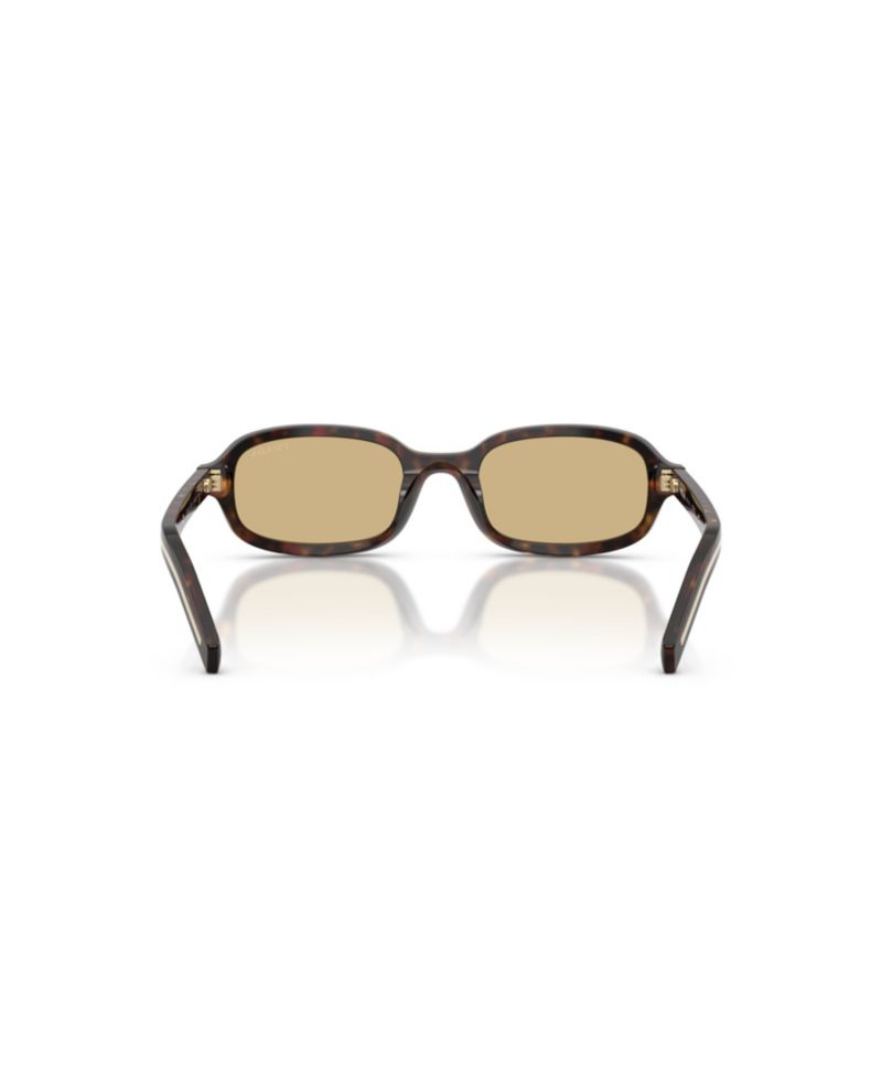 Tortoiseshell Oval Sunglasses PR D06S