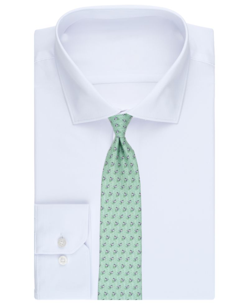Men's Paper Plane Classic Silk Tie