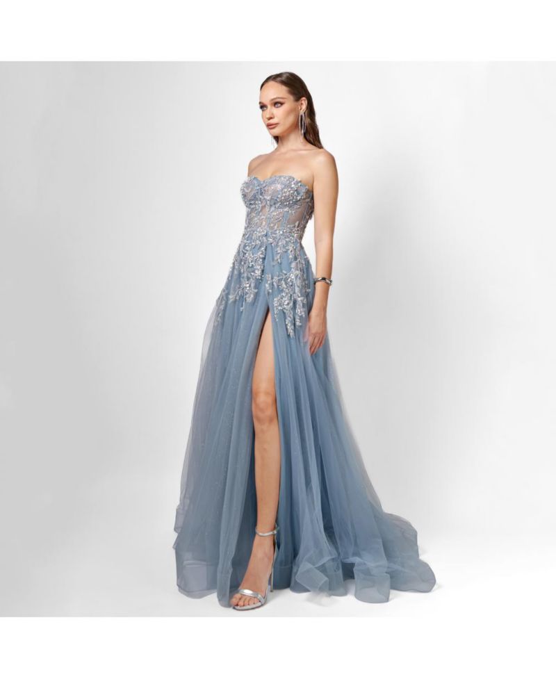 Women's Emmy Strapless Ball Gown
