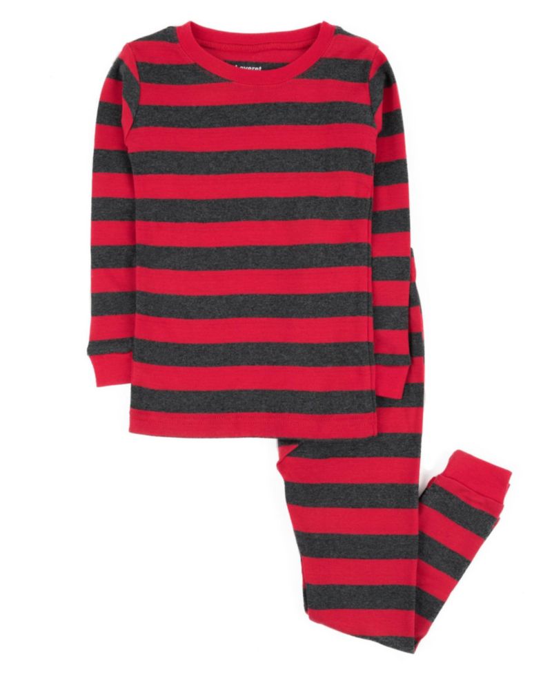 Baby Matching Family Two Piece Cotton Long Sleeve Striped Pajamas 03M-24M