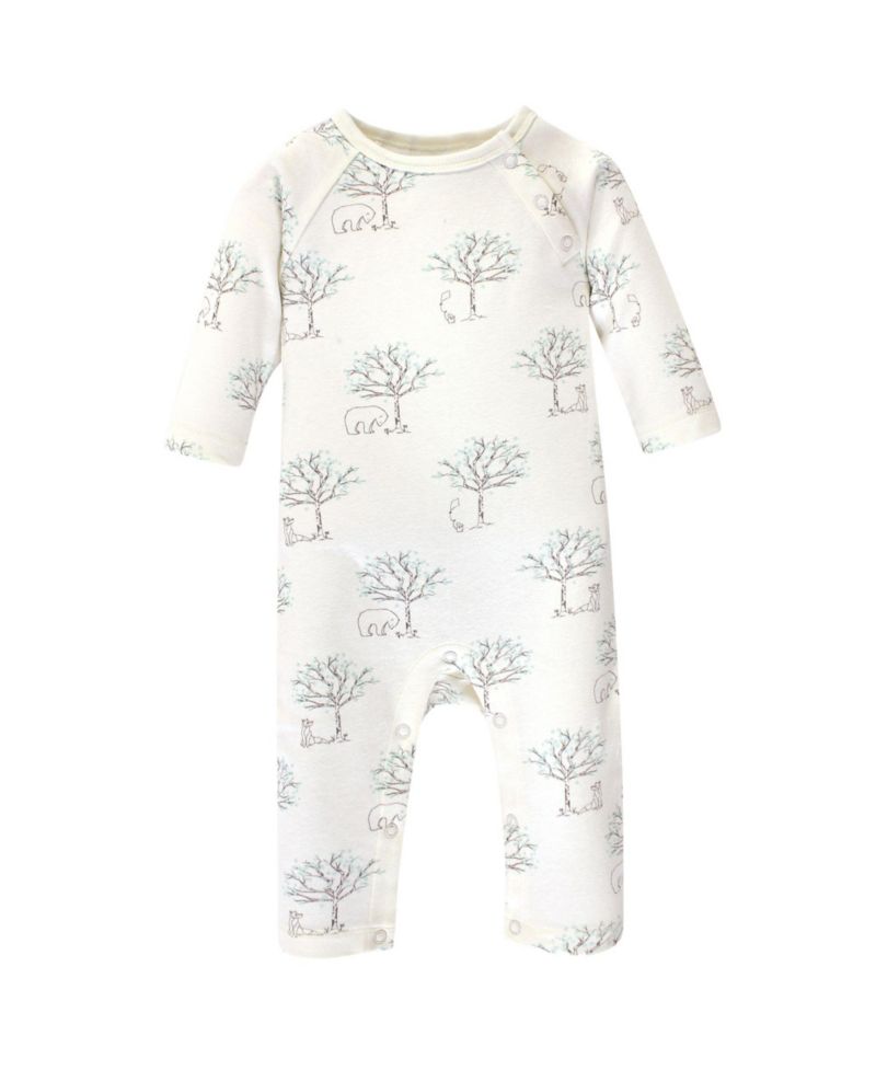 Baby Boys Unisex Natural Cotton Jumpsuit