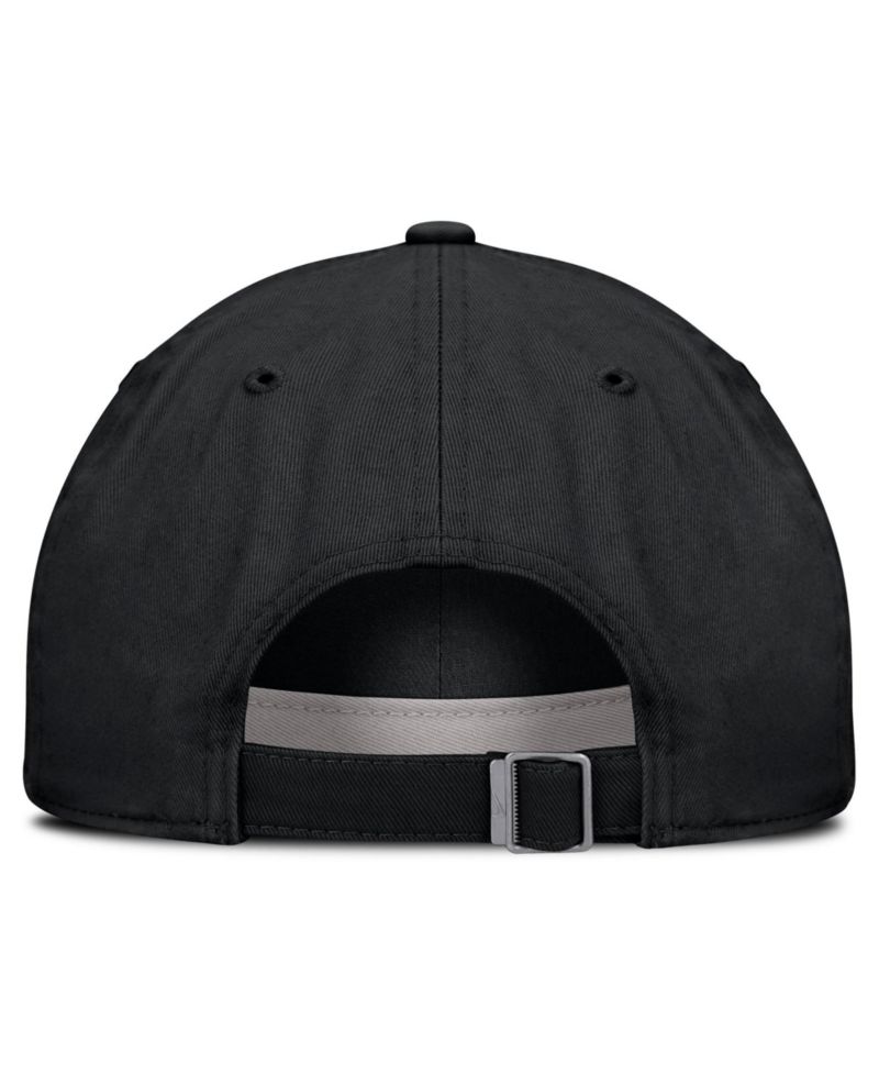 Men's Black Oregon Ducks Club Dri-FIT Adjustable Hat