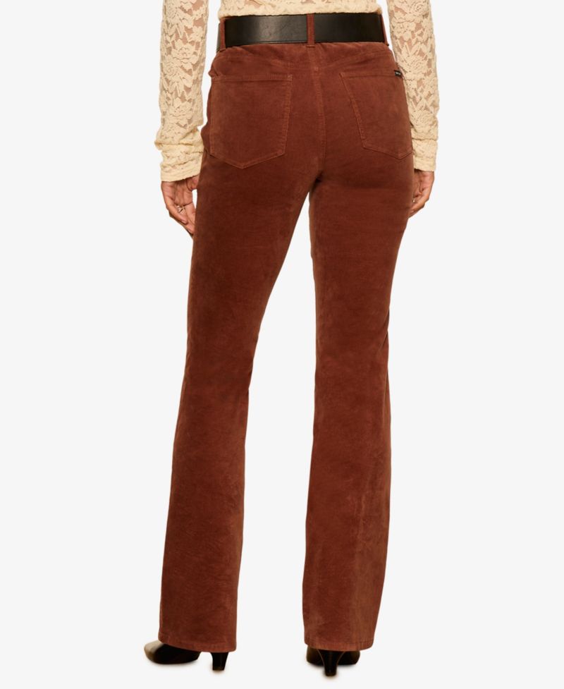Women's Play Date Corduroy Mid-Rise Bootcut Pants