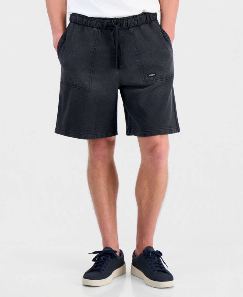 Men's Nemenshort Fatigue-Inspired Washed Regular-Fit Shorts, 7" Inseam