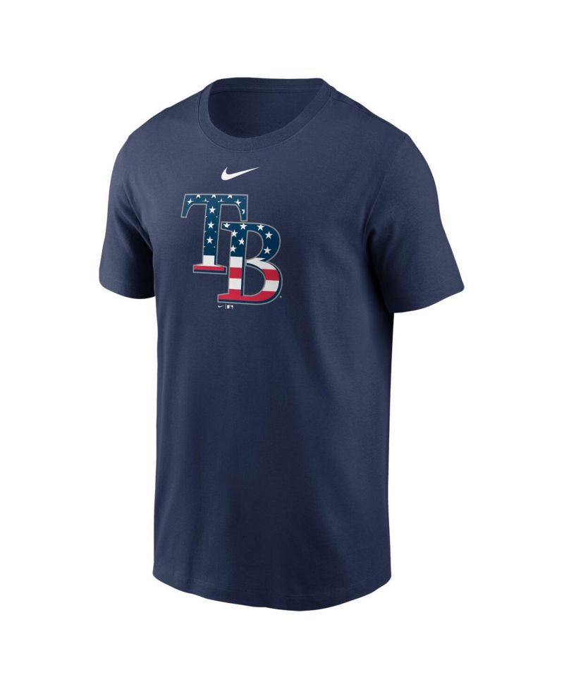 Men's Navy Tampa Bay Rays Americana T-Shirt