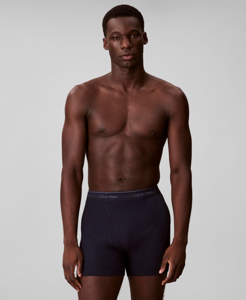 Men's 5+1 Bonus Pack Classic Cotton Boxer Briefs Underwear