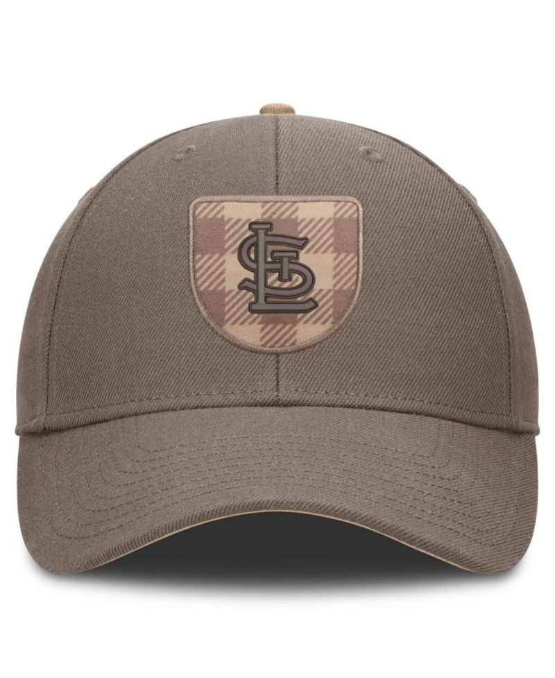 Men's Brown St. Louis Cardinals Statement Rise Adjustable Hat