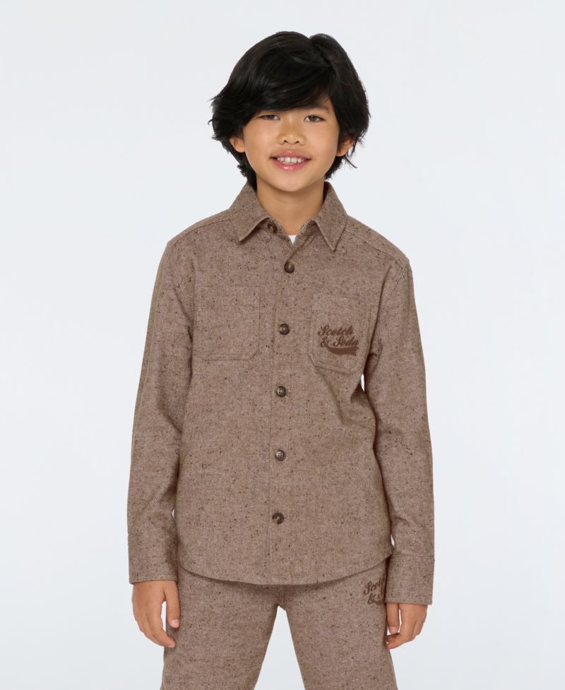 Big Boys Long Sleeve Button Up Shirt