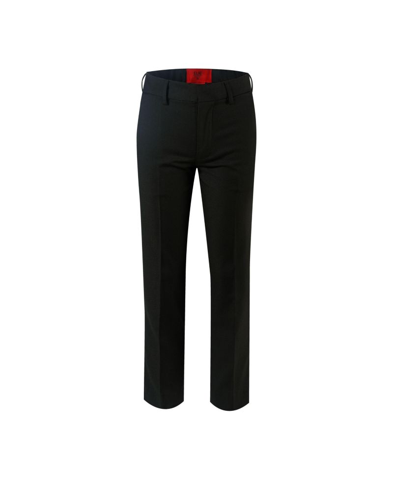 Big Boys Black Slim Fit Dress Pants