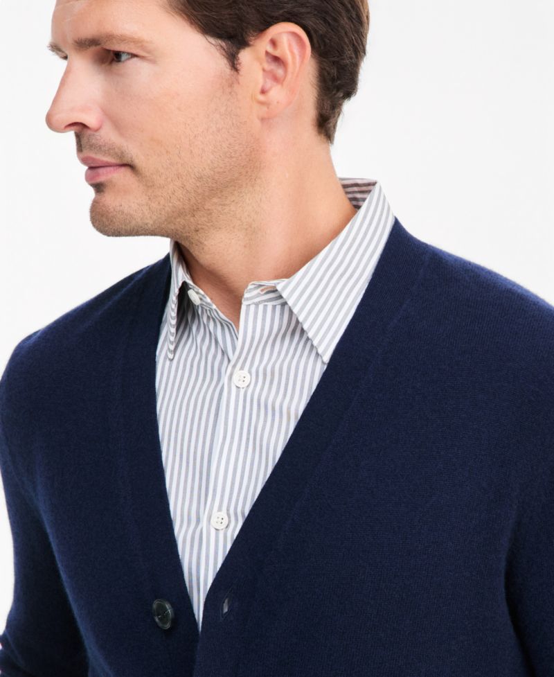 Men's Cashmere V-Neck Cardigan