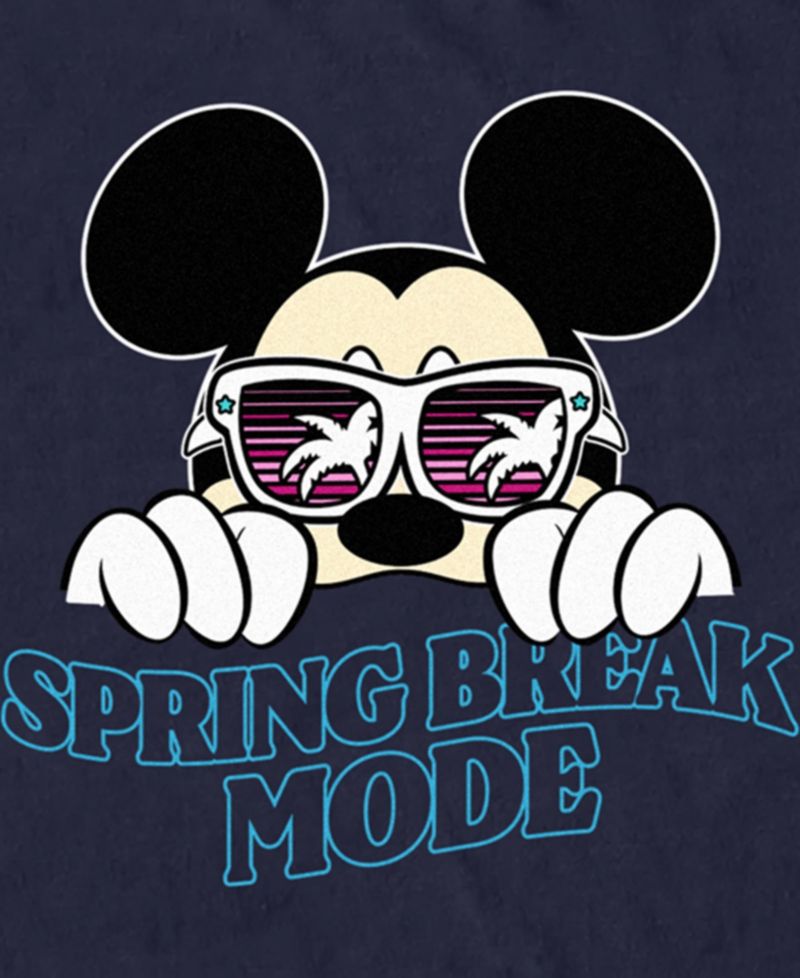 Men's Spring Break Mickey Short Sleeve T-Shirt