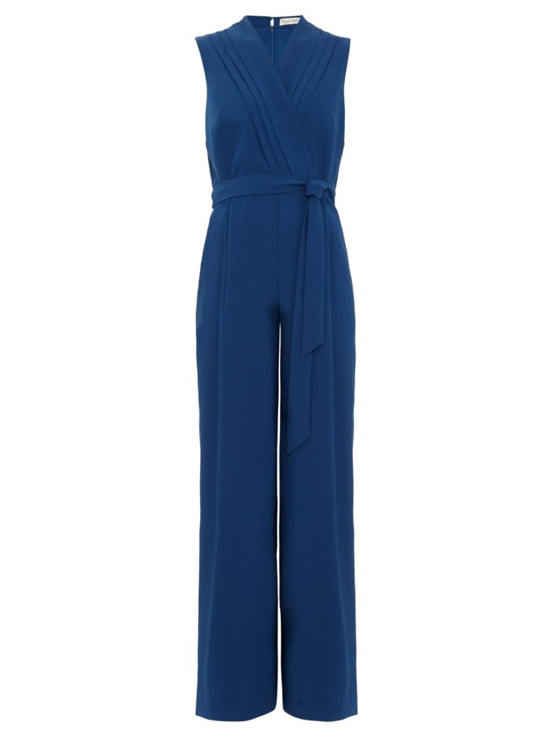 Women's Maisley Pleated Cropped Jumpsuit