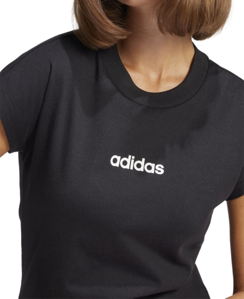 Women's Essentials Linear Cotton T-Shirt