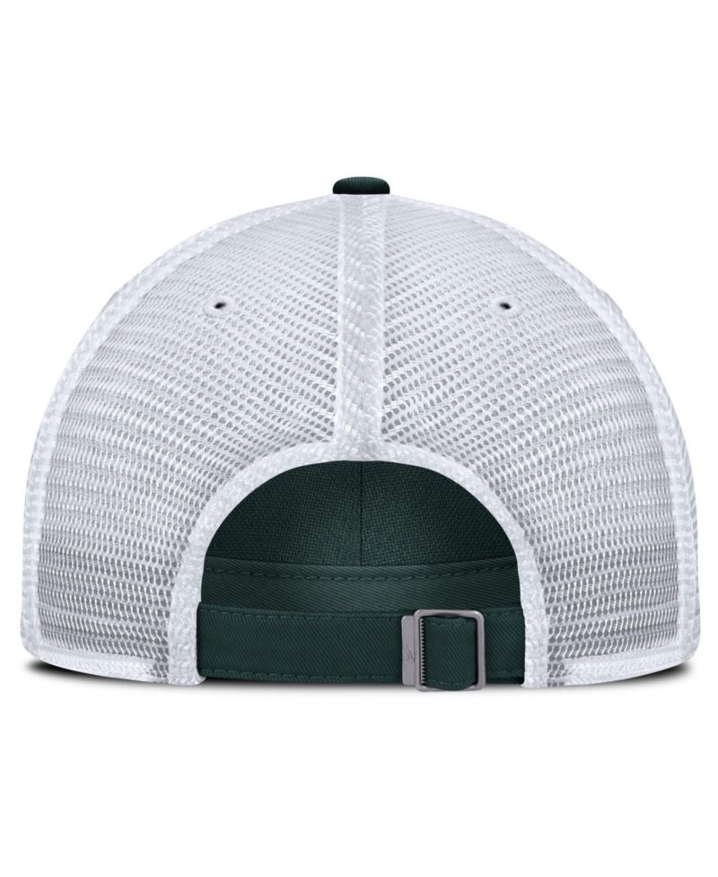Men's Green/White Athletics Club Trucker Adjustable Hat