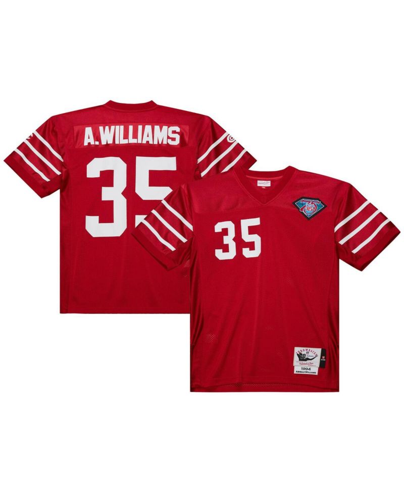 Men's Aeneas Williams Cardinal Arizona Cardinals 1994 Authentic Throwback Retired Player Jersey