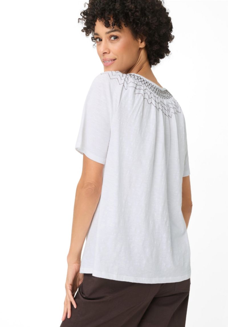 Women's Embroidered T-Shirt