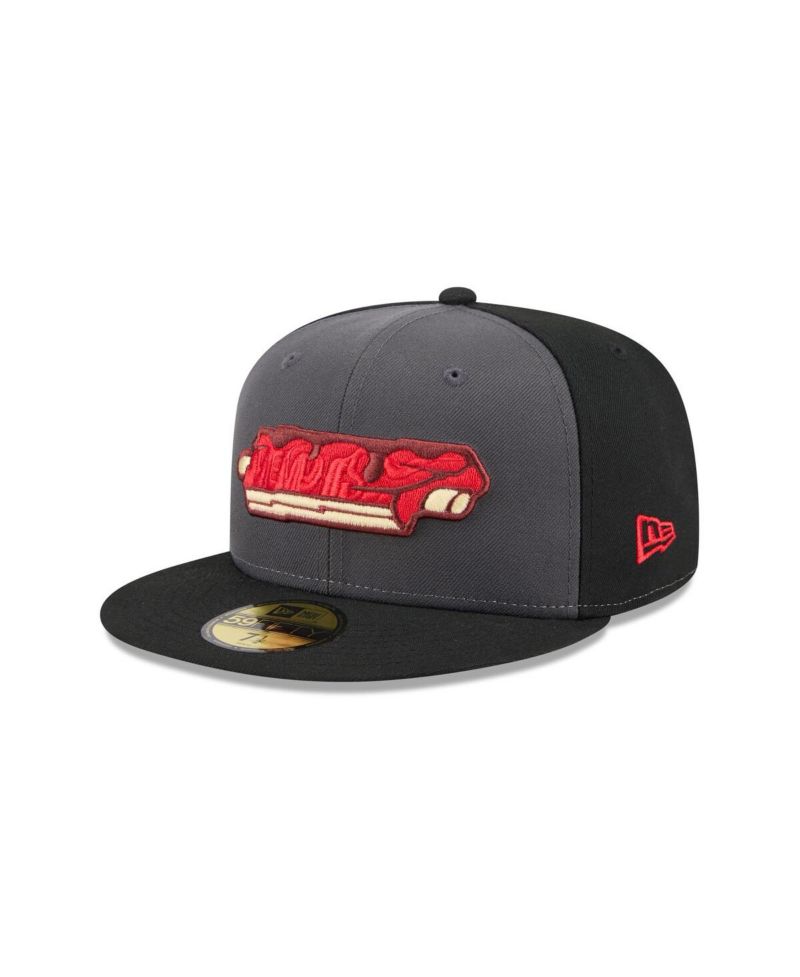 Men's Gray Memphis Redbirds Theme Nights 59FIFTY Fitted Hat