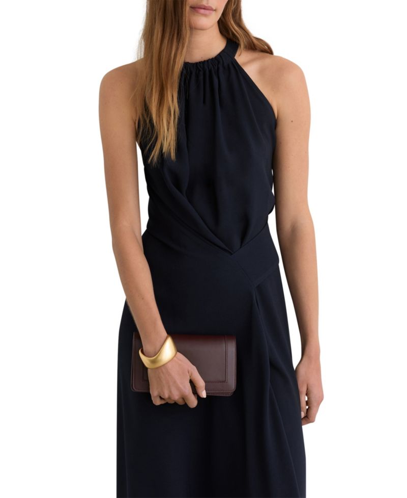 Women's Maeve Drape-Detail Sleeveless Midi Dress